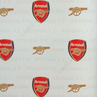 Red yellow black color arsenal football club logo arsenal club name in  background teenage designs home décor wallpaper
