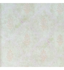 Gold blue green color traditional damask designs embossed small dots texture finished paisley in designs wallpaper