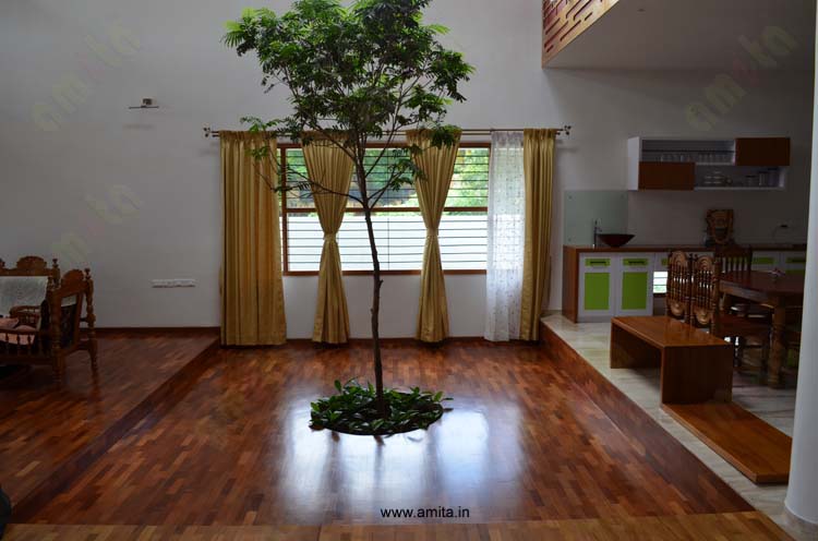 Amita Curtains Office Blinds Wallpaper Walls Wooden Flooring Bangalore